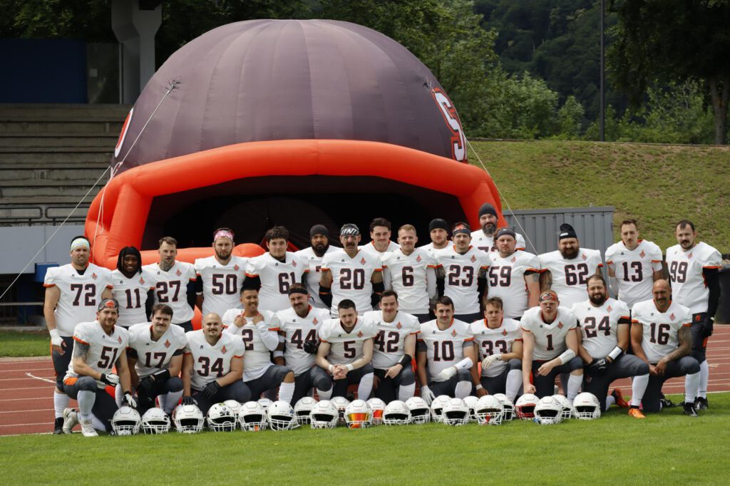 American Football Team Saarloui